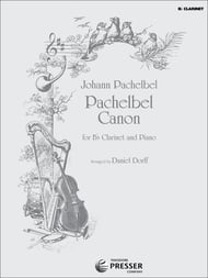 PACHELBEL CANON CLARINET SOLO EPRINT cover